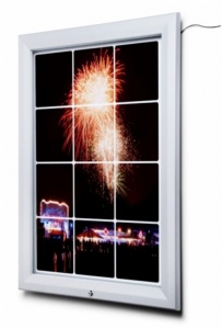 Lockable LED Outdoor Light Box